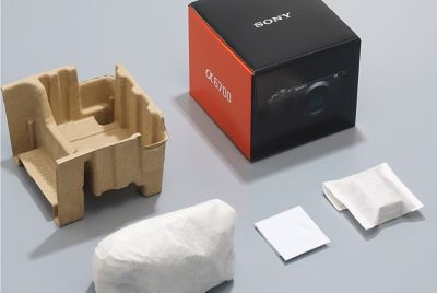 Ảnh chụp nhóm vật liệu bao bì của máy ảnh