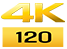 Logo of 4K 120