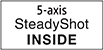 SteadyShot INSIDE de 5 ejes