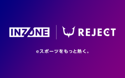 「INZONE × REJECT」スペシャルサイト