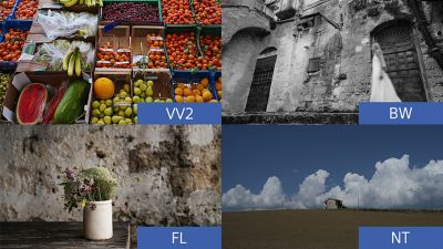 Imágenes de ejemplo que señalan muestras de Aspecto creativo