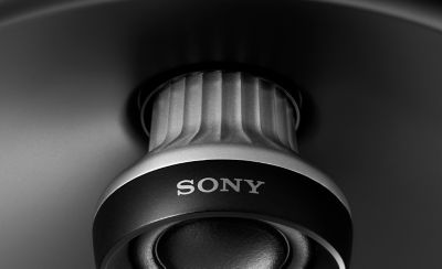  Primer plano del difusor de aire dinámico del parlante XS-680GS