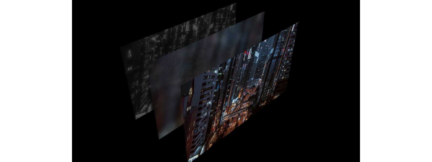 Độ tương phản ấn tượng. Công nghệ cốt lõi màn hình chuyên nghiệp.