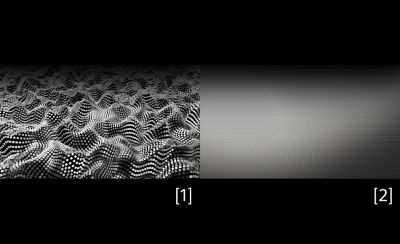 Illustrations of the surface roughness of a conventional lens and a G Master lens