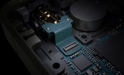 手機元件內部視圖