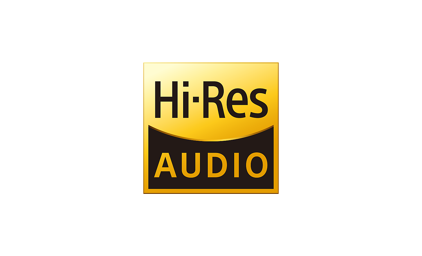 Logo for Hi-Res Audio