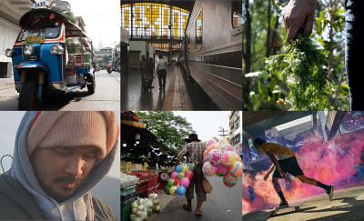 一組六張相片，排列成格子狀