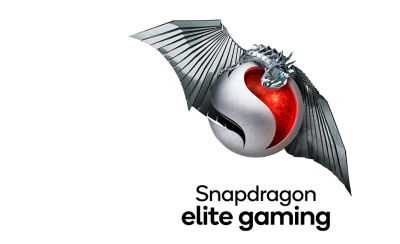 Изображение элитного игрового логотипа Snapdragon