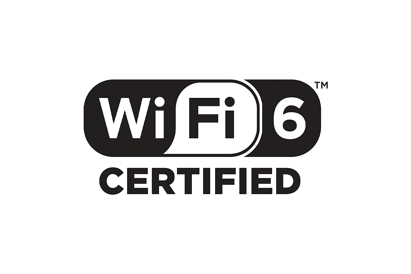 Logotyp för Wi-Fi 6 Certified