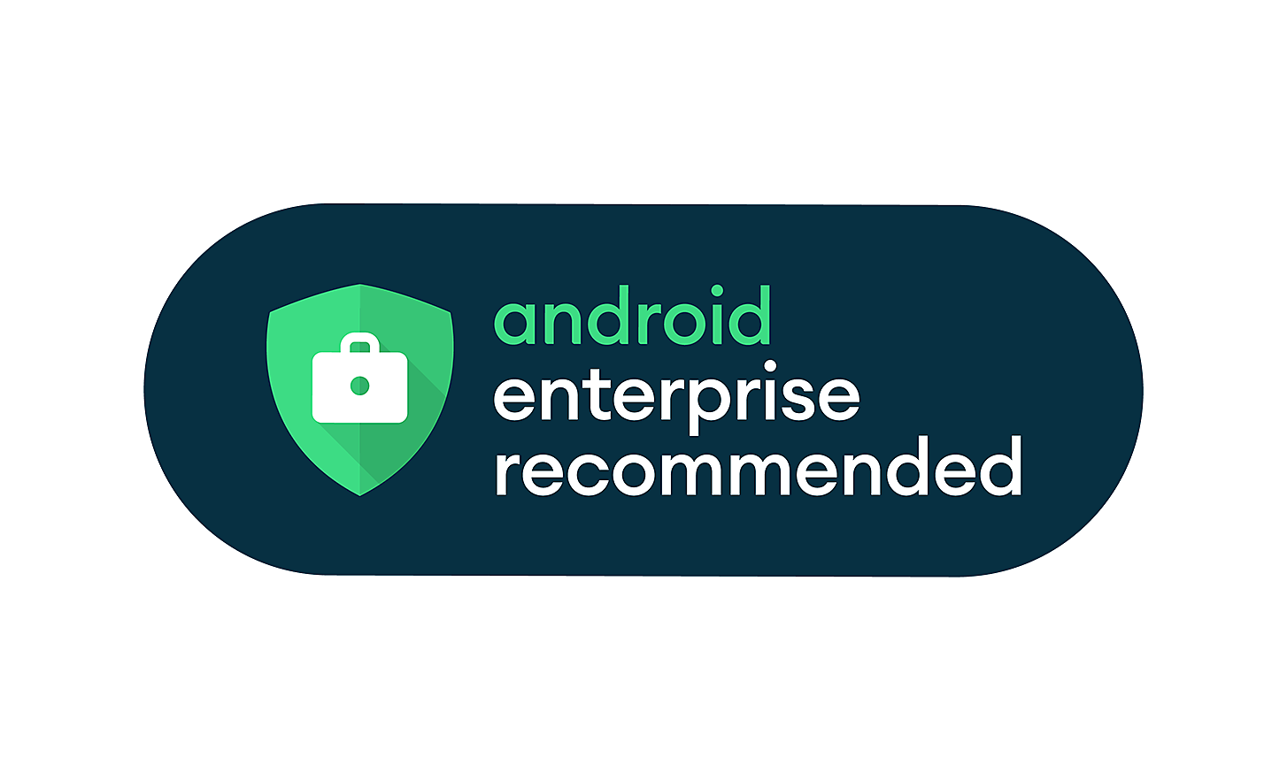 Logo for Android Enterprise Recommended