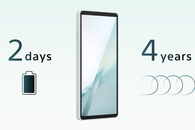 Hasta 2 días de duración de batería y hasta 4 años de vida útil