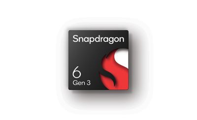 Logo del procesador Qualcomm Snapdragon 6 de 3.ª generación