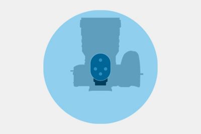 Ilustración del patrón de direccionalidad omnidireccional