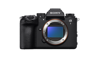 Front view of Sony α1 II