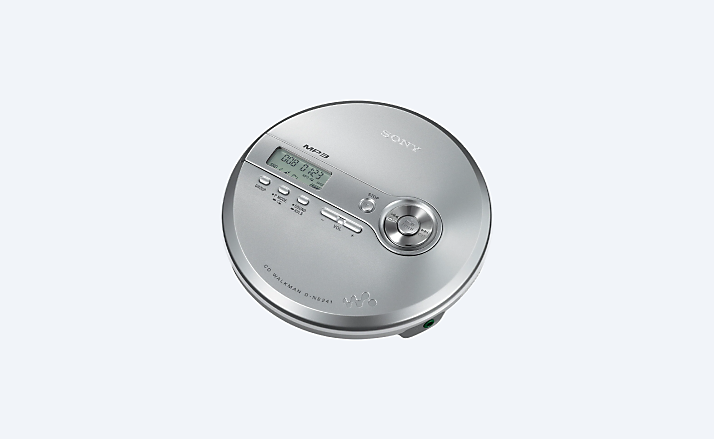 Zilveren muziekrecorder van Sony