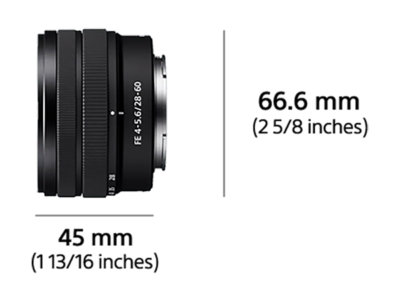 SEL2860 | Lenses | Sony Asia Pacific