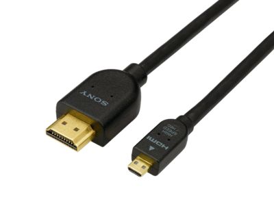 HDMIケーブルu003cマイクロ端子用u003e | AVケーブル | ソニー