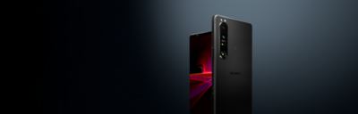 Xperia 1 III, front and back
