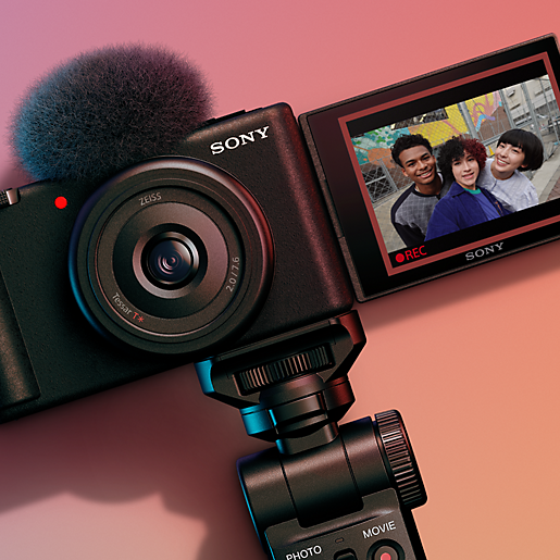 Buy Vlog camera ZV-1F | Black | Sony Store Online | Sony UK