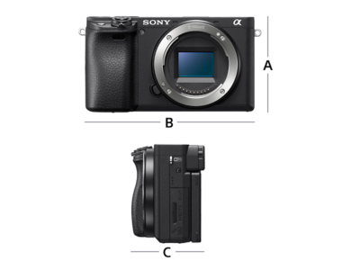 Alpha 6400 E-Mount Kamera mit APS-C-Sensor | ILCE-6400 / ILCE-6400L / ILCE -6400M