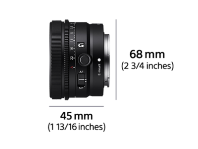 SEL40F25G | Lenses | Sony CA