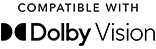 Badge of "Compatible with Dolby Vision"