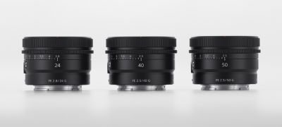 Product image showing three nearly identical-looking lenses