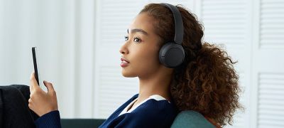 Soft padded headband & soft earpads