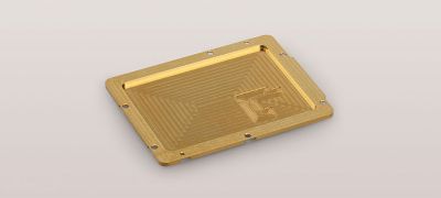 OFC (Oxygen-Free Copper) milled block