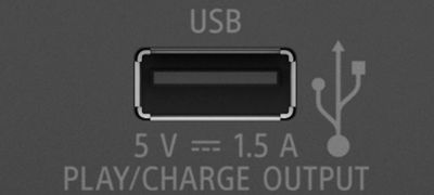 การเล่น USB และชาร์จอุปกรณ์