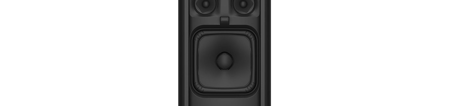 Âm thanh mạnh mẽ với X-Balanced Speaker Unit