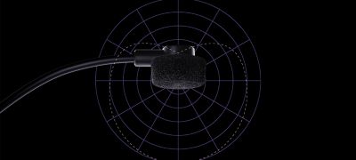 High-fidelity, flexible microphone