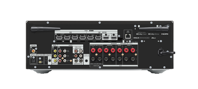 Get connected with 6 HDMI inputs and 2 HDMI outputs