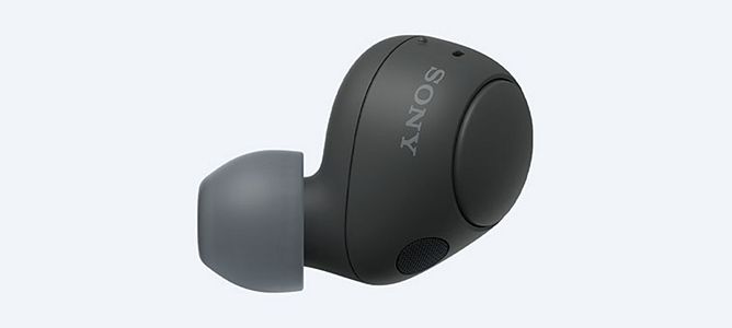 Auriculares True Wireless  Sony WFC700NB, Cancelación de ruido (Noise  cancelling), Cómodo y estable, Estuche carga hasta 15h, ANC, Bluetooth,  Negro