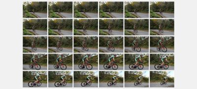 Continuous shooting at up to 30 fps