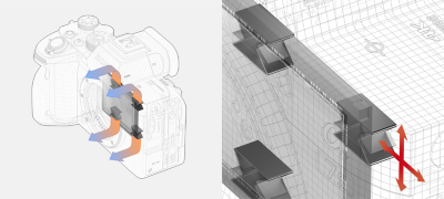 New heat-dissipation design for extended recording times
