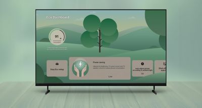 לוח מחוונים Eco ב-BRAVIA