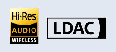 High-Resolution Audio Wireless + LDAC