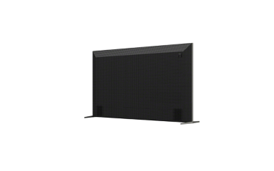 Posuvný prehliadač 360 pre Z9K Series, zobrazuje sa 360° pohľad na televízor a na obrazovke snímka farebných kryštálov