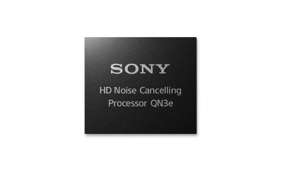 안에 "Sony HD Noise Cancelling Processor QN3e"라고 적힌 검은색 사각형.