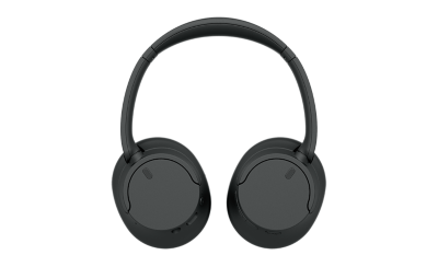 Image of a black pair of Sony WH-CH720 headphones on a white background