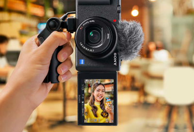 sony zv1 high performance compact vlogging camera