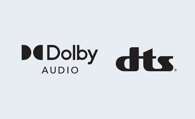  Logo Dolby Audio et logo DTS