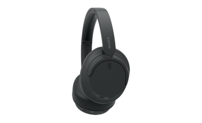 Image of a black pair of Sony WH-CH720 headphones on a white background