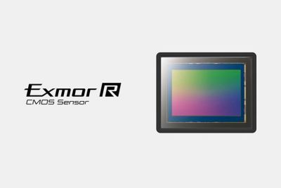 Image of the full-frame Exmor R CMOS sensor