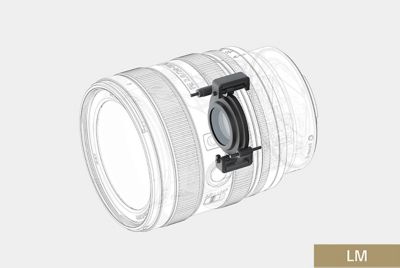 Схема, демонстрирующая мотор объектива FE 24–50 мм F2.8 G