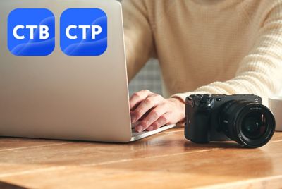 Hình ảnh hoạt động chỉnh sửa bằng Catalyst trên PC