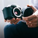 Image of a person shooting video