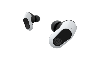 Angled view of INZONE Buds