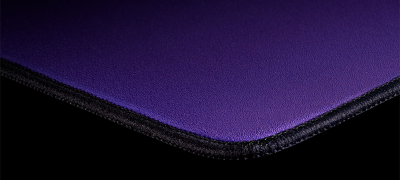 Low-profile stitching for distraction-free glide